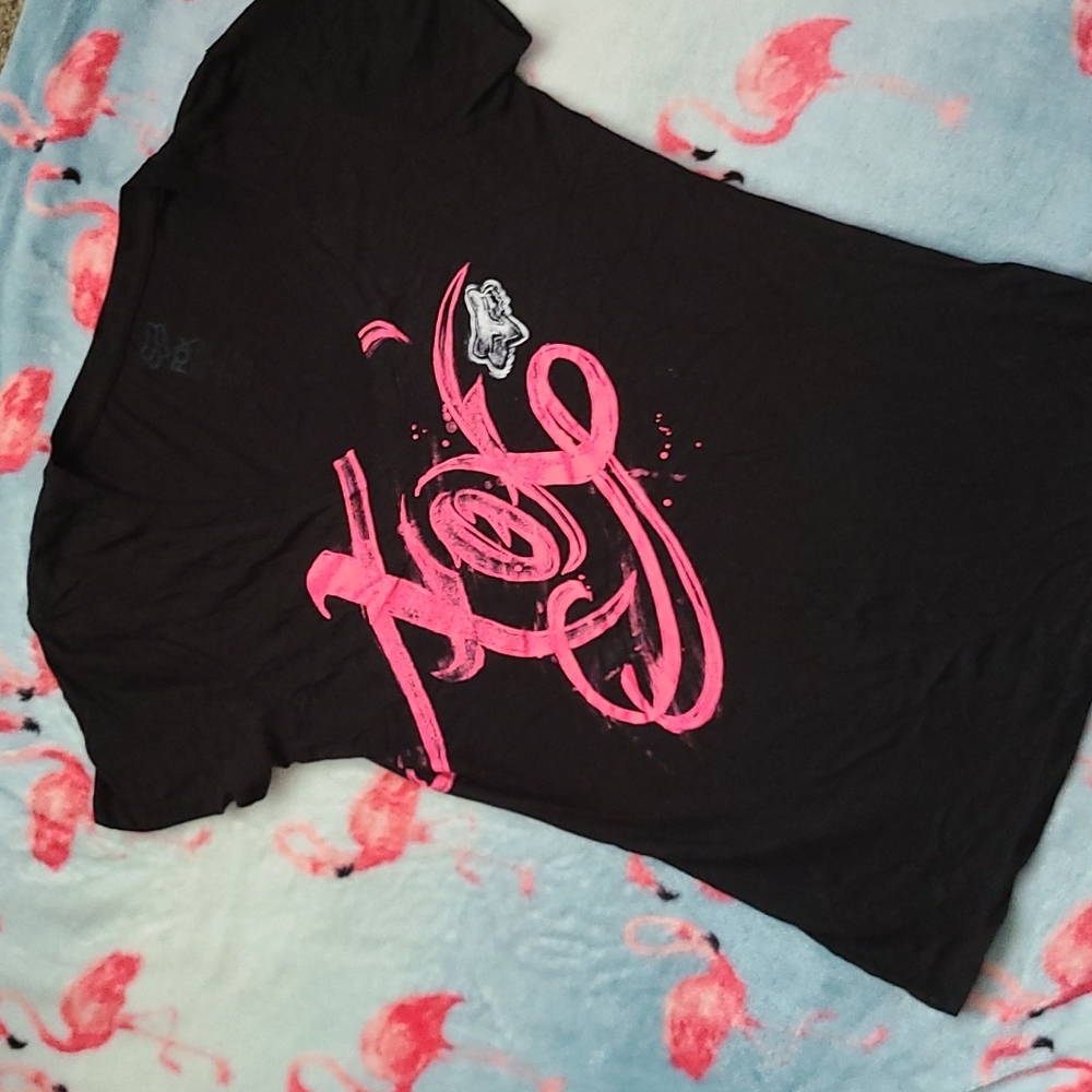 Fox v-neck T-shirt